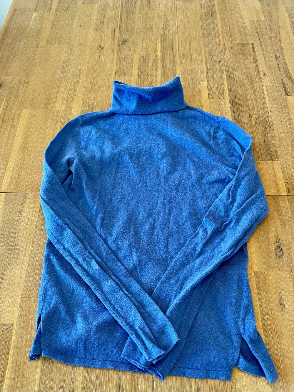 Abercrombie & Fitch Royal Blue Turtleneck Sweater
